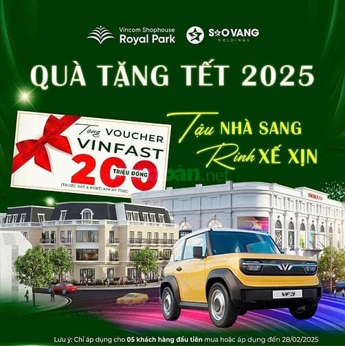 Bán Biệt Thự Vincom Shophous Thành Phố Đông Hà, Quảng Trị 78m