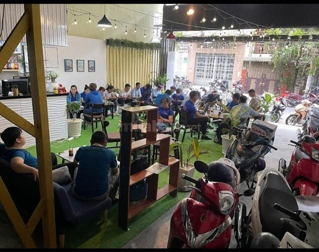 Sang nhanh 200 Triệu, Quán Coffee khu Tân Sơn Nhì, 8x18m 