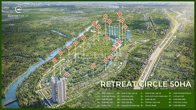 Booking biệt thự, nhà phố Eco Retreat của nhà sáng lập Ecopark