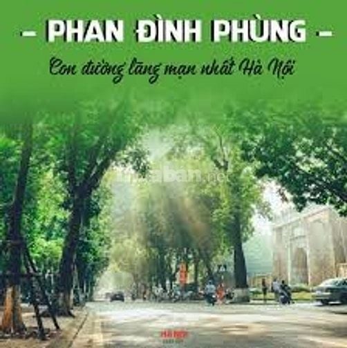 BÁN NHÀ số 6 ngõ 35 Phan Đình Phùng, quận Ba Đình, 40m2x 4 tầng