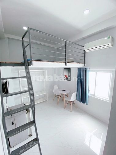 Phòng 22m2-4,8tr gác lửng, cửa sổ, full nội thất, thang máy ngay BXMĐ