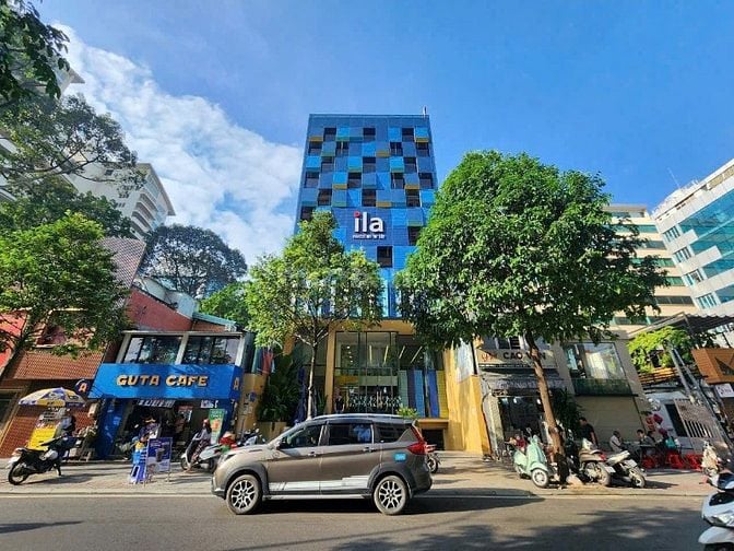 bán Tòa Nhà MT Mạc Đỉnh Chi Phường Dakao Q1,10.7 x 20m Hầm 7 lầu 