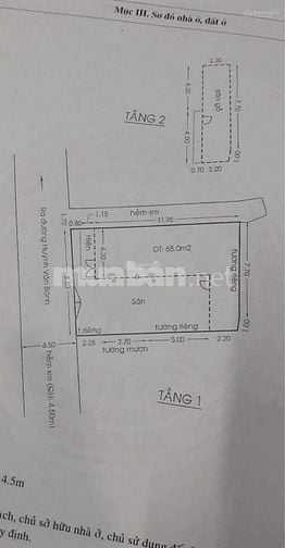 Chính chủ bán nhà cấp 4 ngang 8,8m đường Huỳnh văn Bánh, P11, Quận Phú