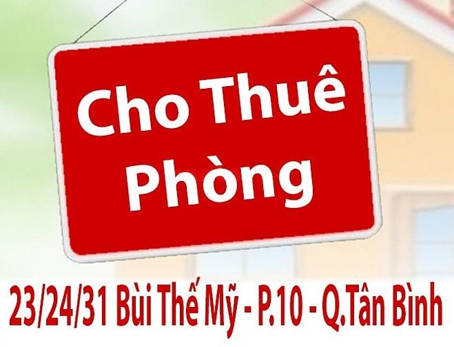 Cho Thuê Lầu 2: 23/24/31 Bùi Thế Mỹ P.10 Q.Tân Bình dt:3,5x7m ~ 25m2