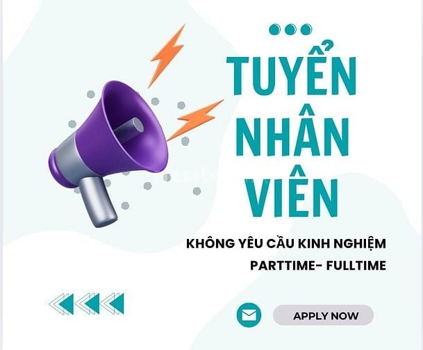 Việc làm thêm tại Phú Nhuận- Việc làm bán hàng ưu tiên nữ