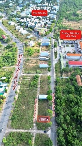 Lô đất tái định cư Đất Lành, Vĩnh Thái, Nha Trang - Giá bán 2 tỷ 250tr