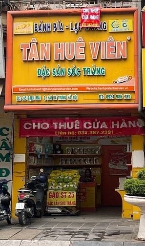 CHO THUÊ CỬA HÀNG MẶT PHỐ BẠCH MAI, HAI BÀ TRƯNG, HÀ NỘI