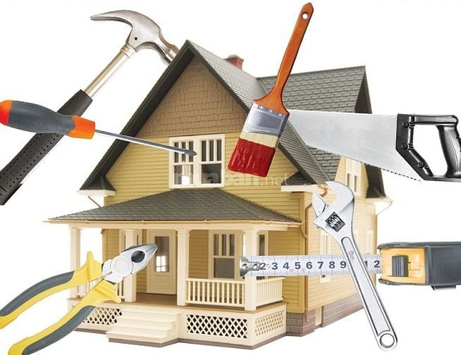 Chuyên nhận sửa chữa, xây mới, chống thấm dột toilét, làm la phông