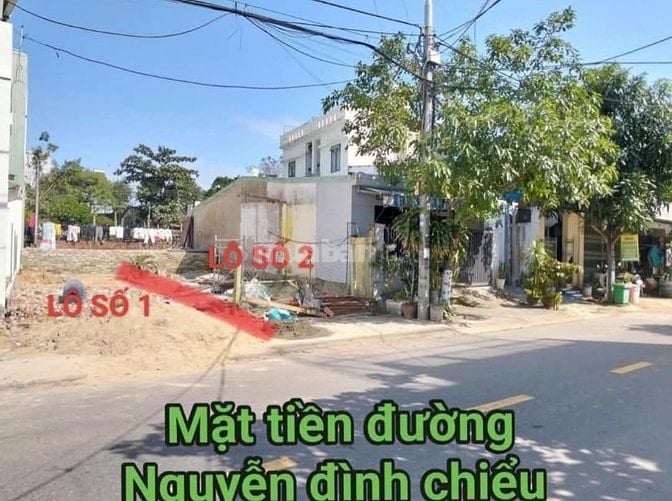 Bán đất 60m2 mặt tiền đường Nguyễn Đình Chiểu,Khu Nam Việt Á, Đà Nẵng