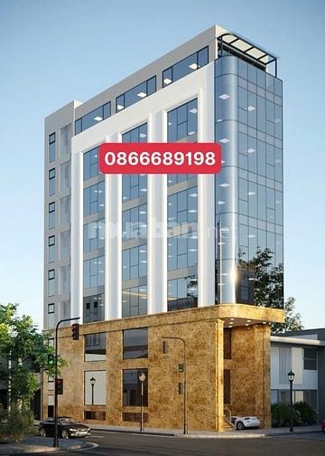 Bán Tòa Văn Phòng 9 Tầng Mặt Phố Quang Trung,146m2, MT 6.5m, lô góc