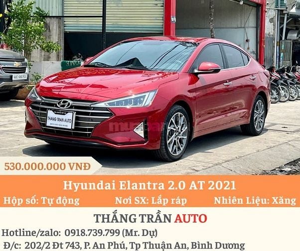 ELANTRA 2021 2.0 AT TRẢ TRƯỚC 212