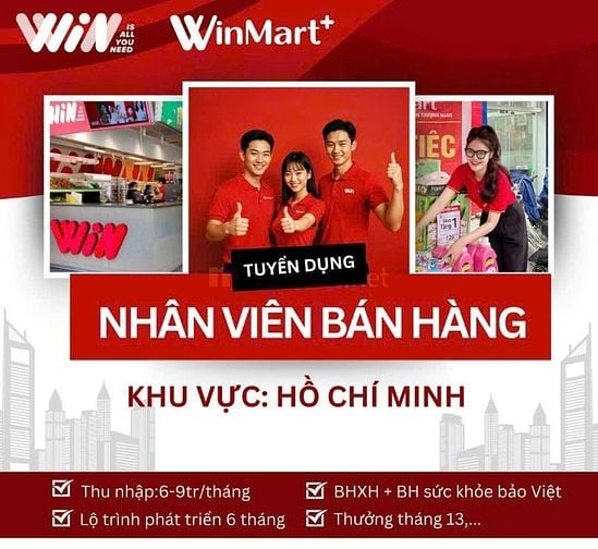 HỆ THỐNG WIN'MART LƯƠNG CAO _BỔ SUNG 35 NHÂN SỰ CÁC KV CÒN THIẾU