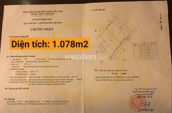 Bán dãy nhà trọ có 83 phòng P Linh Tây gần chợ Thủ Đức 2.156m 107.8 tỷ