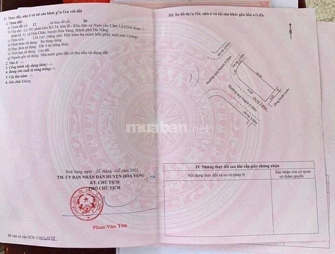 BÁN ĐẤT 2 MẶT TIỀN RẺ NHẤT NAM CẨM LỆ THÁNG 4/2025
