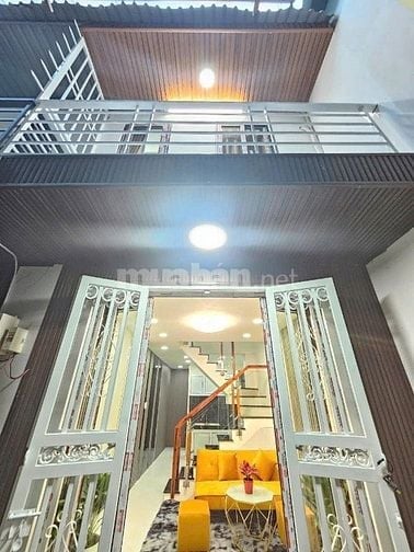 Nhà hẻm xe hơi Phạm Hữu Lầu sát Q7 