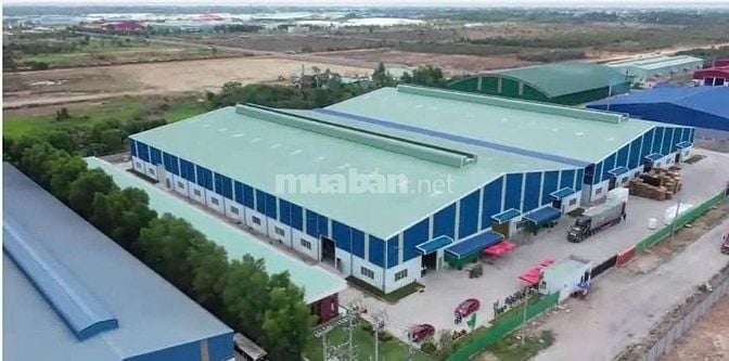 Cần bán nhà xưởng 21.600m2 tạikhu CNĐức Hòa III- Long An giá:160 tỷ TL