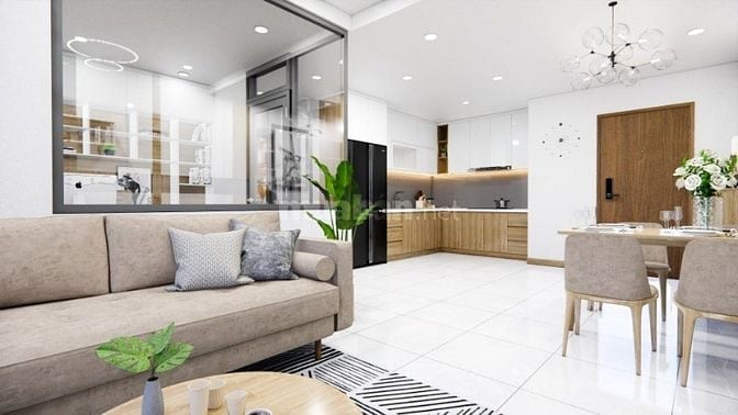 Hot! Cho thuê căn hộ 2PN, full NT 15tr/ tháng, nhà mới, đẹp, 80m2