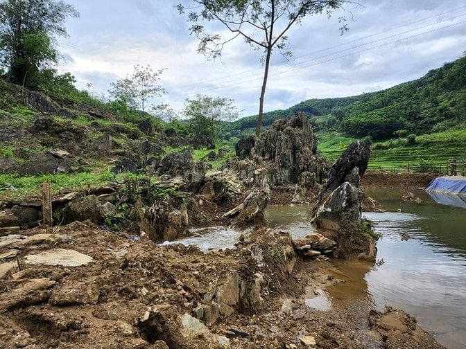 Bán gấp 3500m Tuyệt đẹp bám suối thác giá rẻ Tân Lạc Hoà Bình