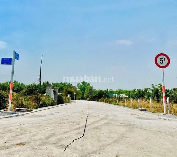Bán 2750m2 đất mặt sông đẹp Vàm Cỏ Tây, Thạnh Hoá, Long An, đường ô tô