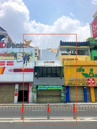 BÁN NHÀ MẶT TIỀN : 563 PHAN VĂN TRỊ - P. 5 - Q. GÒ VẤP - TPHCM