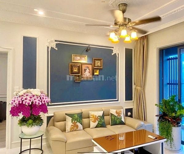 Bán 3PN, 119m2,63tr/m2 Diamond Alnata full nội thất, tặng 3 năm PQL