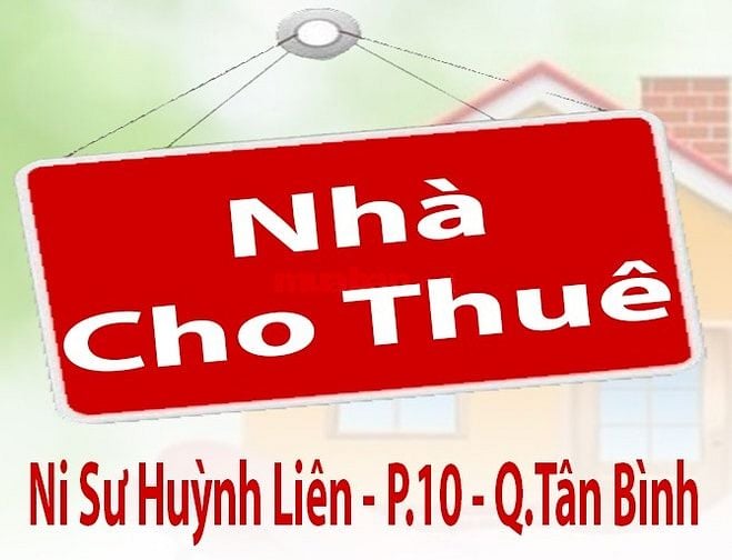Nhà Cho Thuê: Ni Sư Huỳnh Liên - P.10 - Q.Tân Bình -dt:16m2 trệt 1 lầu