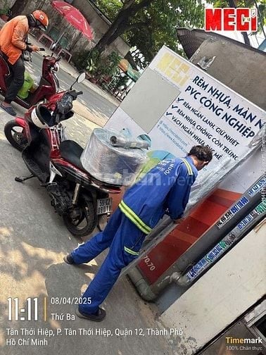 Tuyển thợ cơ khí Lắp đặt cửa lưới chống muỗi, cửa cuốn công nghiệp