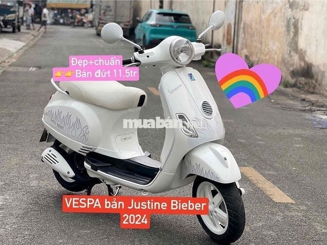 [ĐẸP+HIẾM] 💘 Vespa Justin Bieber 💘 Bán đứt 11,5tr💖