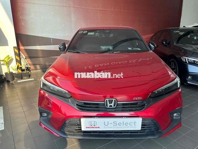 Civic RS Đỏ 2023 cực đẹp, trang bị PK Xịn, Vay 70%
