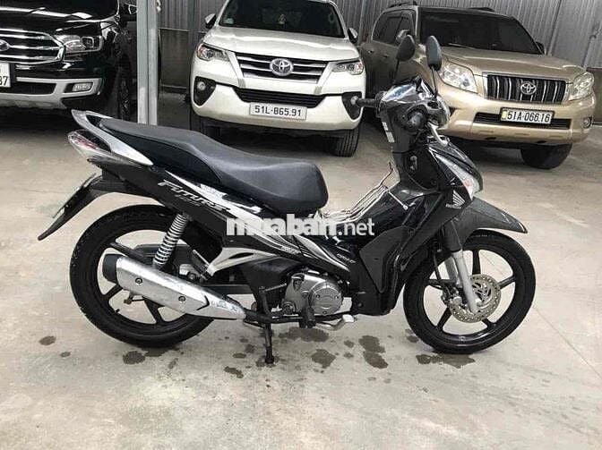 Honda Future 125 Fi mâm đỉa đen Ghi 2015 bstp