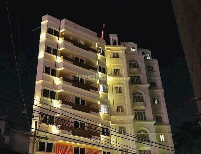 Toà nhà CHDV kết hợp Văn Phòng, Tân Bình, 222m2 đất, 1 hầm + 7 tầng