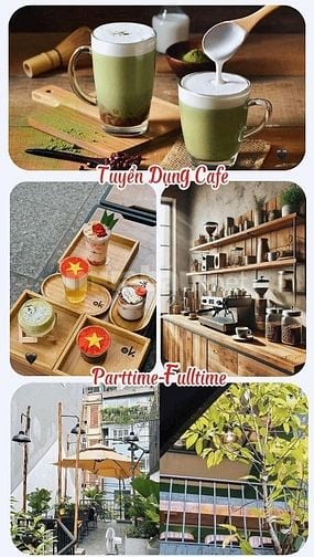 Tuyển nhân viên bán cf mang đi theo ca cho sinh viên linh hoạt
