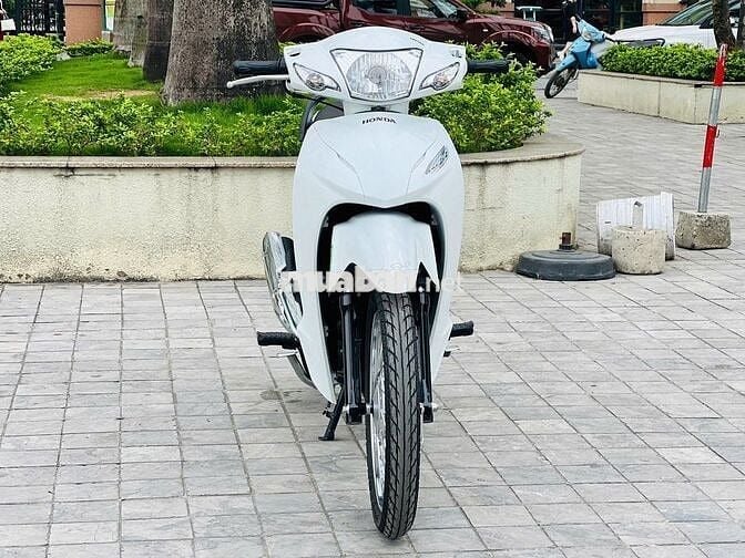 HONDA WAVE A 110 TRẮNG  2024 MỚI ĐI 600KM 99.9%