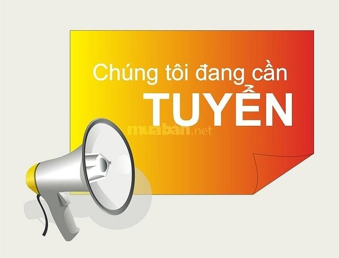Cần tuyển gấp 3 Nam nữ phụ kho không cần kinh nghiệm 