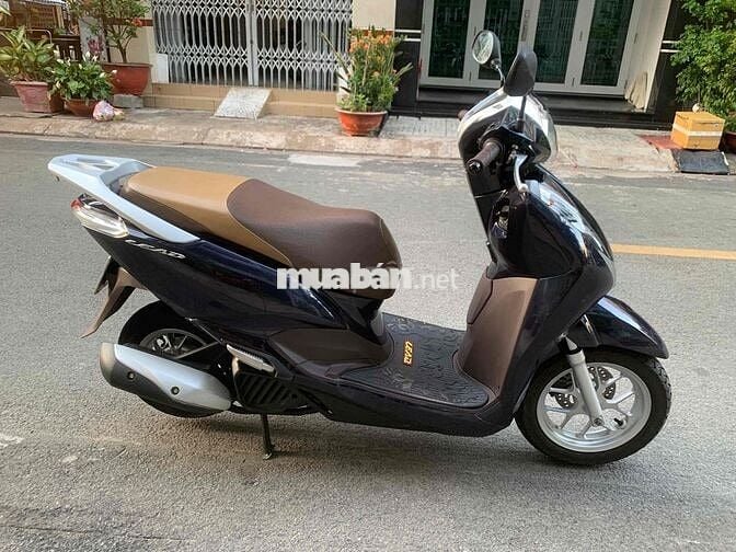 Honda LEAD 125 Fi xanh Nâu Mitkay cuối 2019 bstp