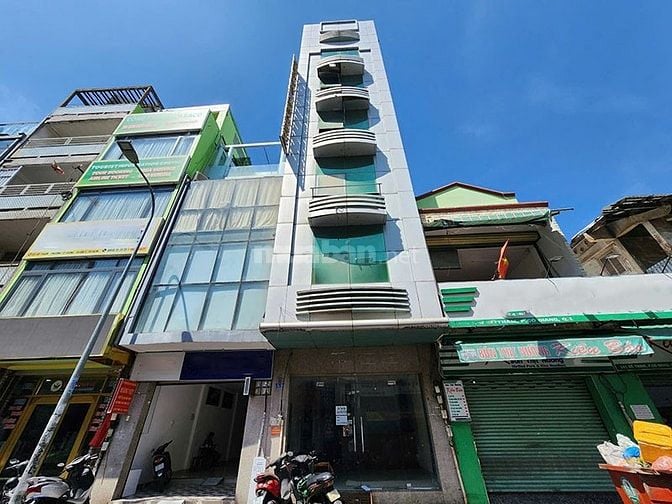 Bán toà nhà Quận 1, mặt tiền Đề Thám, 5x15m đất, 6 tầng, đang cho thuê