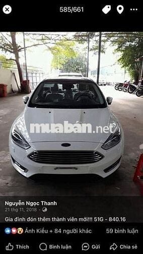 Ford Focus 2018 1.5L Ecoboost Titanium - 56800 km