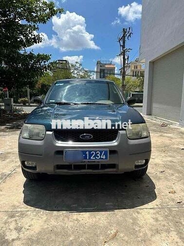 Ford Escape 2003 XLT 3.0 AT BSTP 1234 Biển xanh