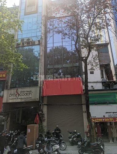 Cho thuê nhà mặt phố Giáp Bát - Kim Đồng 5 tầng, mặt tiền 5m thang máy