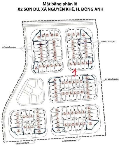 Bán đất đấu giá, phân lô tại X2 Sơn Du - Nguyên Khê - Đông Anh