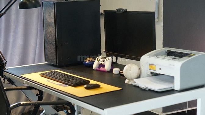Mini Workstation.Ram 64G.CPU 36 thread.SSD 500G.GPU 11+ Màn + MouseKey