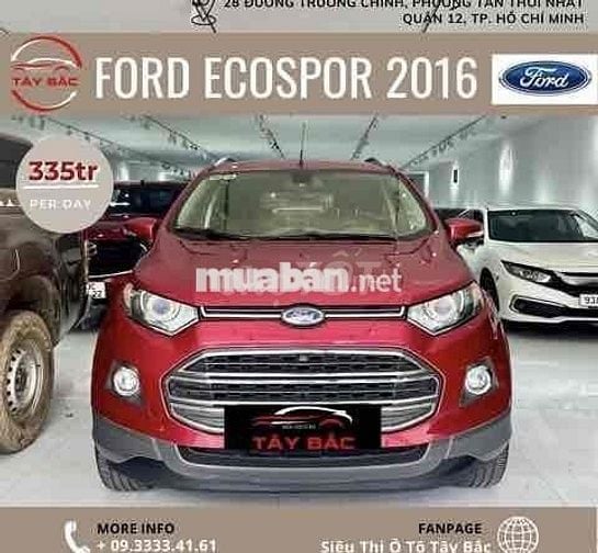 Ford EcoSport 2016 1.5L Titanium AT - 35000 km