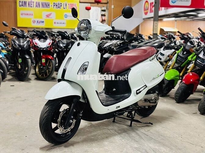 XE MÁYTHANH TÙNG_ATTILA 50CC TRẮNG CHÍNH HÃNG