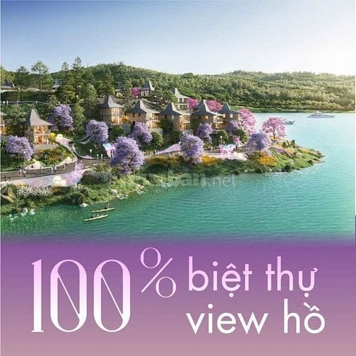 3,5 tỷ Sở hữu biệt thự Full nội thất tại lòng hồ Hòa Bình cách HN 70km