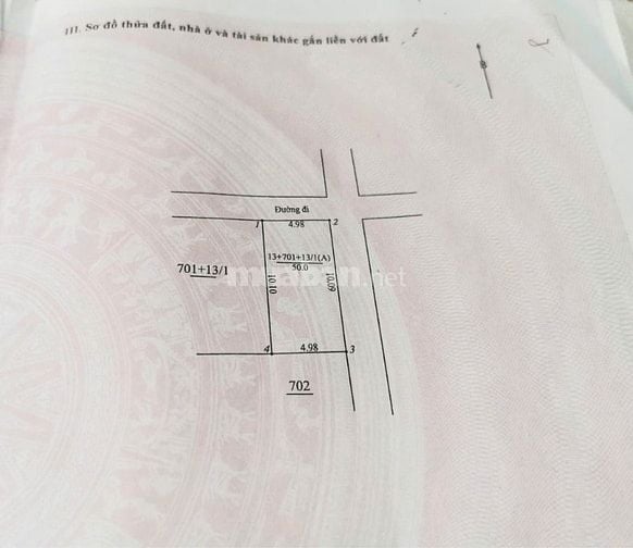 Chính chủ gửi bán mảnh đất lô góc phố ngô Quyền trung tâm quận Hà Đông
