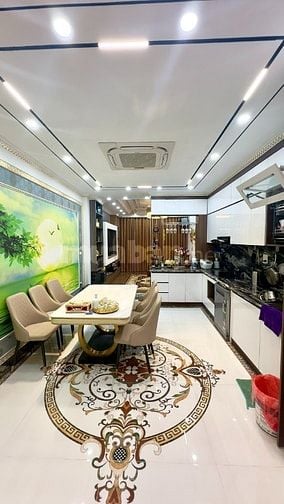 BÁN NHÀ VĨNH HƯNG XÂY MỚI 1 nhà ra mặt PHỐ   58M²  5.5 TẦNG 8PN 9wc