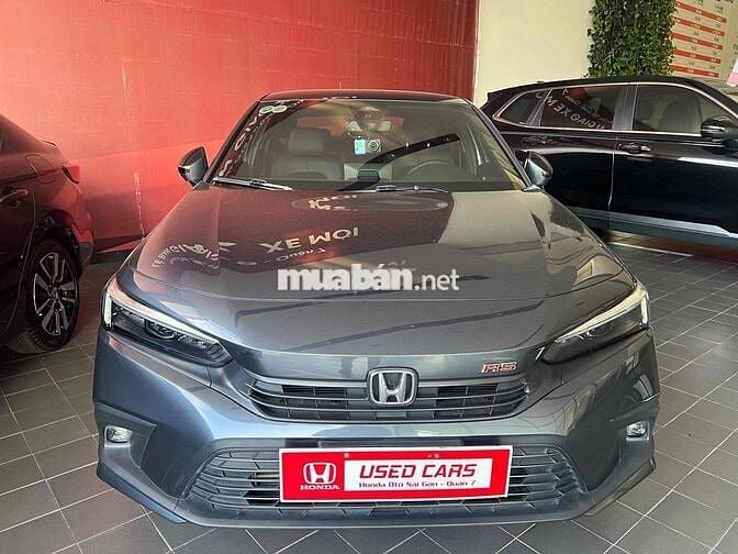 CIVIC RS XÁM, TRANG BỊ GẦN 40TR PHỤ KIỆN, VAY 70%
