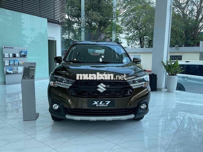 Suzuki XL7 Hybrid Xanh Mới Ưu đãi TM >65 triệu+PK+