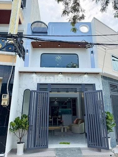 Nhà xây Lửng 67m2 Tân túc, Gần Bệnh viện Bình chánh giá 1ty150 HXH