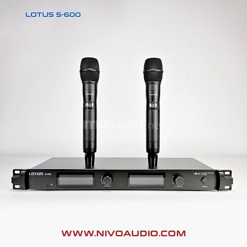 Micro không dây nhập khẩu chính hãng.  LEWITT LTS240 Dual D giá 6.500.